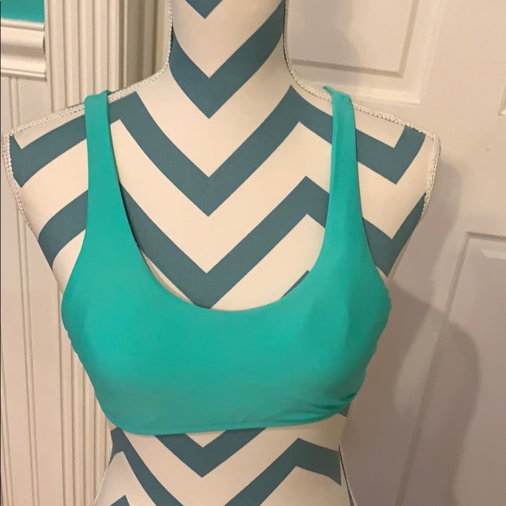 Teal Bikini Size Small Bottom Large Top - Picture 2 of 3